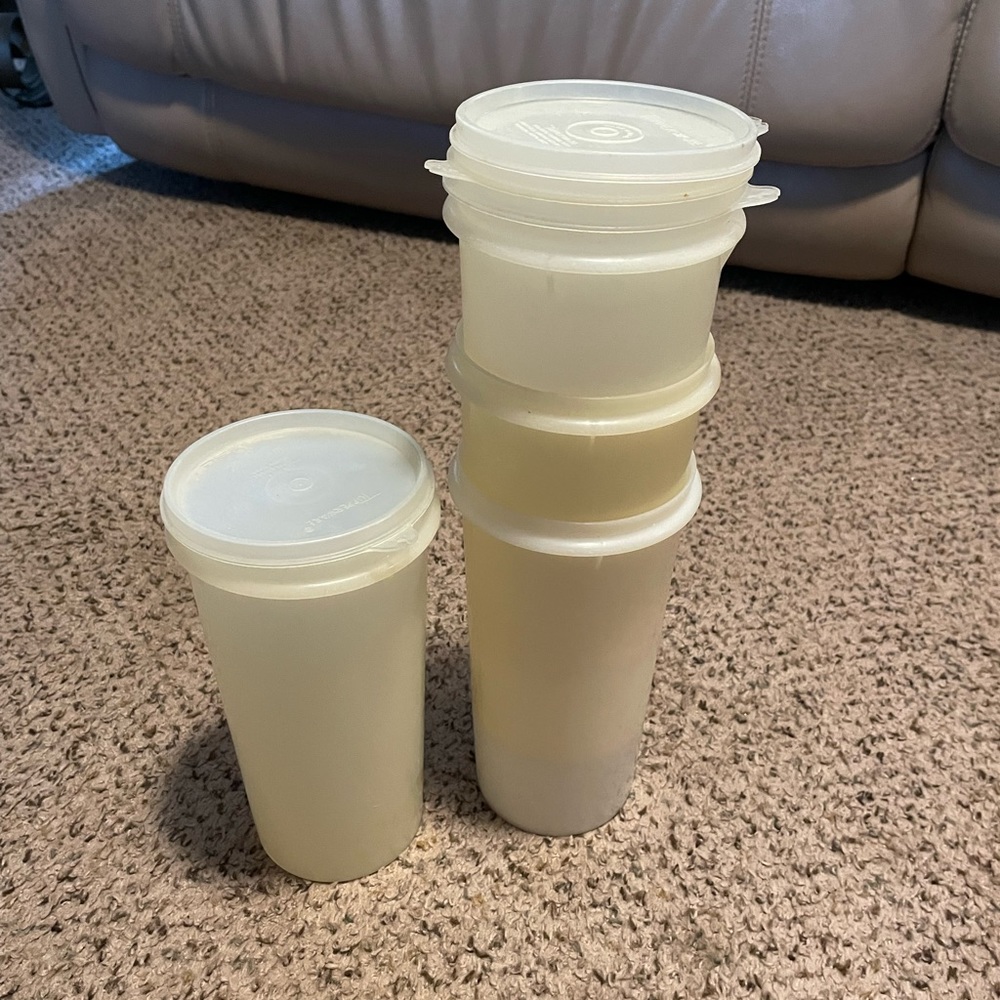Tupperware - Tall and Cylinder